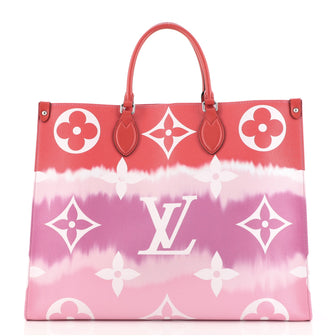 Louis Vuitton OnTheGo Tote Limited Edition Escale Monogram Giant GM