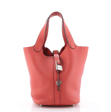 Hermes Picotin Lock Bag Clemence PM