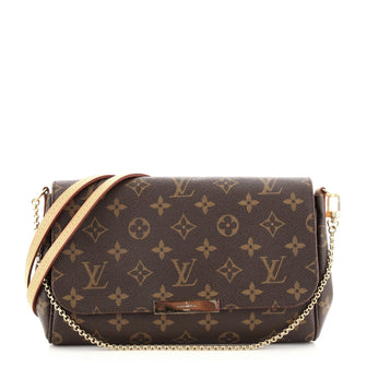 Louis Vuitton Favorite Handbag Monogram Canvas MM