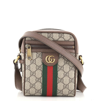 Gucci Ophidia Messenger Bag GG Coated Canvas Mini