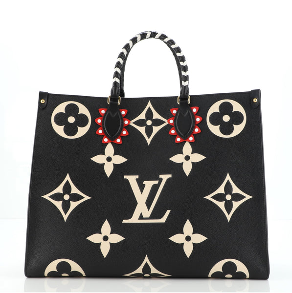 Louis Vuitton OnTheGo Tote Limited Edition Crafty Monogram