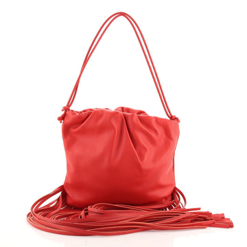 Bottega Veneta The Fringe Pouch Leather