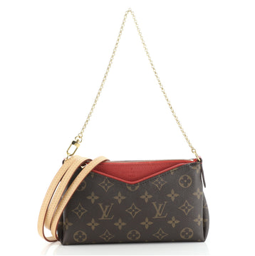 Louis Vuitton Pallas Clutch Monogram Canvas