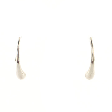 Tiffany & Co. Elsa Peretti Teardrop Hoop Earrings Sterling Silver