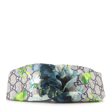 Gucci Headband Blooms Print GG Silk