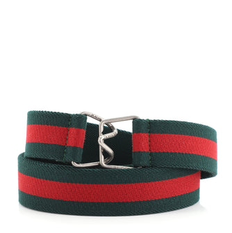 Gucci Web Belt Elastic with Metal Medium