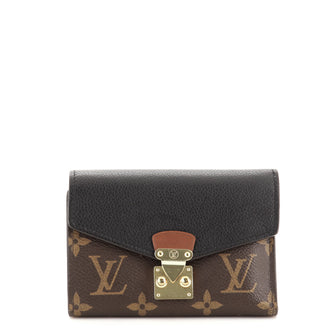 Louis Vuitton Pallas Wallet Monogram Canvas and Calfskin