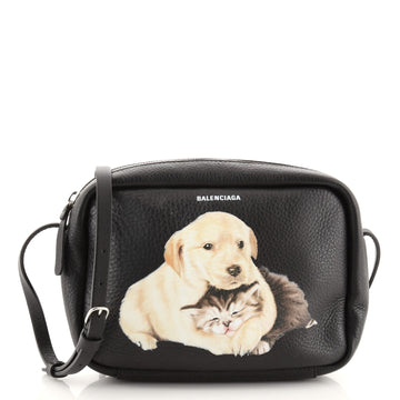 Balenciaga Everyday Camera Bag Printed Leather Small
