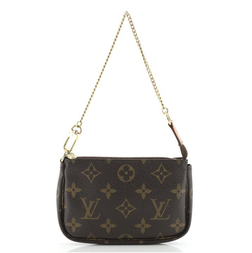 Louis Vuitton Pochette Accessoires Monogram Canvas Mini