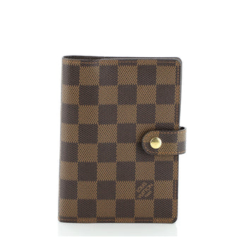 Louis Vuitton Ring Agenda Cover Damier PM