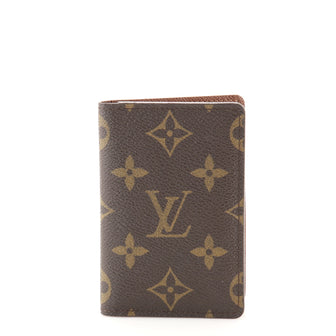Louis Vuitton Pocket Organizer Monogram Canvas