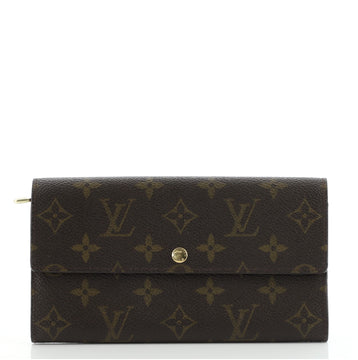 Louis Vuitton Sarah Wallet Monogram Canvas