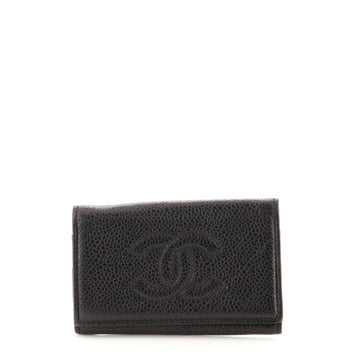 Chanel Timeless CC 6 Key Holder Caviar