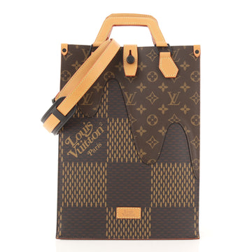 Louis Vuitton Nigo Tote Limited Edition Giant Damier and Monogram Canvas Mini