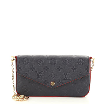 Louis Vuitton Felicie Pochette Monogram Empreinte Leather