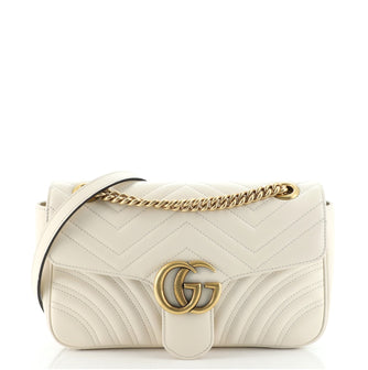 Gucci GG Marmont Flap Bag Matelasse Leather Medium