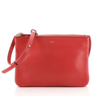 Celine Trio Crossbody Bag Leather Small
