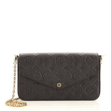 Louis Vuitton Felicie Pochette Monogram Empreinte Leather