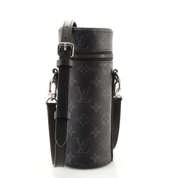 Louis Vuitton Bottle Holder Monogram Eclipse Canvas