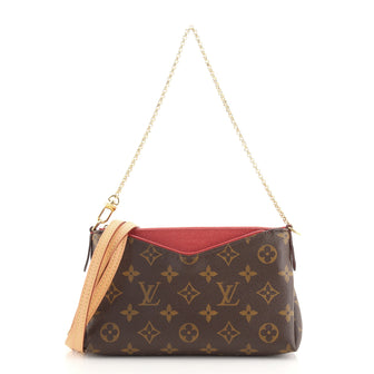 Louis Vuitton Pallas Clutch Monogram Canvas
