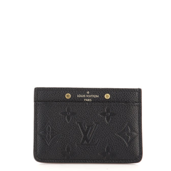 Louis Vuitton Card Holder Monogram Empreinte Leather