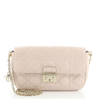 Christian Dior Miss Dior Promenade Bag Cannage Quilt Lambskin