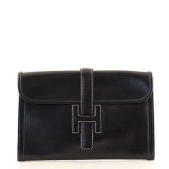 Hermes Jige Clutch Box Calf PM