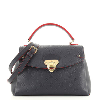 Louis Vuitton Georges Handbag Monogram Empreinte Leather MM