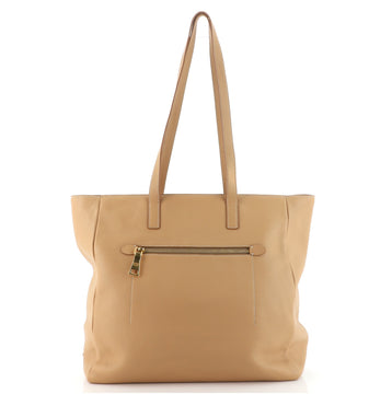 Prada Front Pocket Tote Vitello Daino Medium