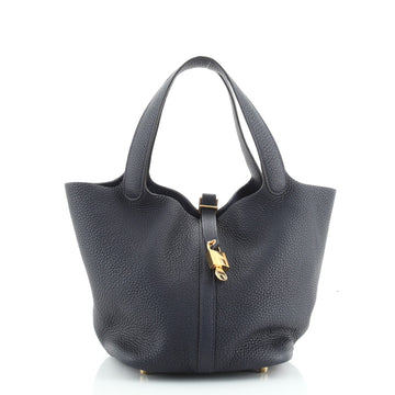 Hermes Picotin Lock Bag Clemence MM