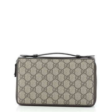 Gucci Travel Document Case Wallet GG Coated Canvas