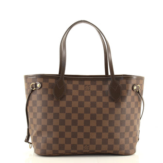 Louis Vuitton Neverfull NM Tote Damier PM