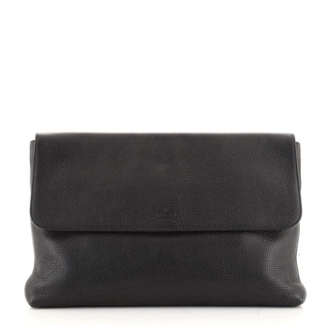 Gucci Portfolio Clutch Leather Large