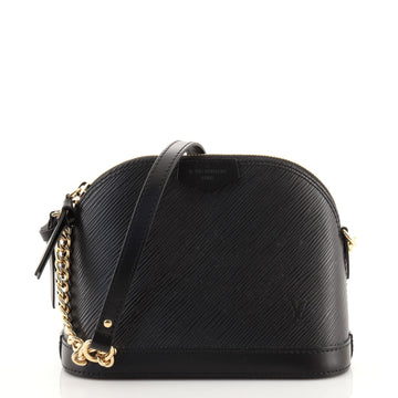 Louis Vuitton Alma Chain Handbag Epi Leather Mini