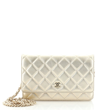 Chanel Wallet on Chain Quilted Lambskin
