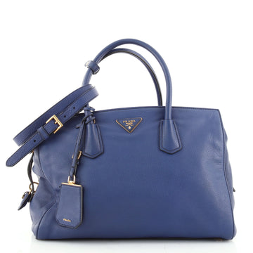 Prada East West Convertible Tote Vitello Daino Medium