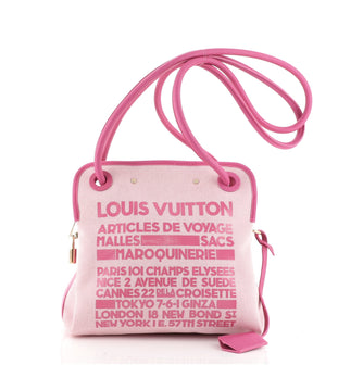 Louis Vuitton Articles de Voyage Rider Travel Shopper Canvas