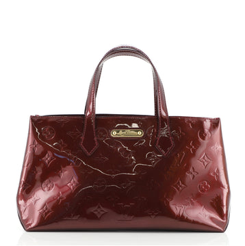 Louis Vuitton Wilshire Handbag Monogram Vernis PM