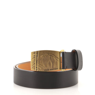 Louis Vuitton Mountain Buckle Belt Monogram Canvas Medium