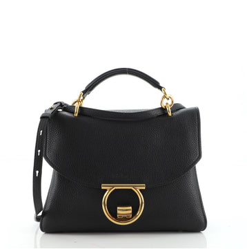 Salvatore Ferragamo Margot Satchel Leather Small