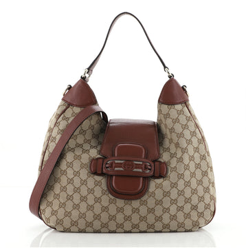 Gucci Dressage Hobo GG Canvas