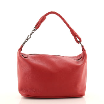 Bottega Veneta Zip Hobo Leather Small
