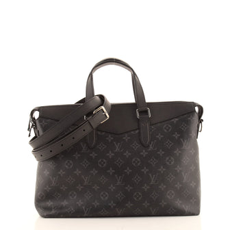 Louis Vuitton Explorer Briefcase Monogram Eclipse Canvas