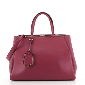 Fendi 2Jours Bag Leather Medium