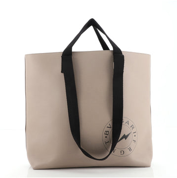 Bvlgari Fragment Convertible Tote Leather