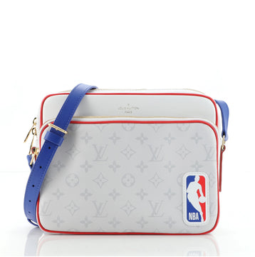 Louis Vuitton LV x NBA Nil Messenger Bag Monogram Antarctica Canvas