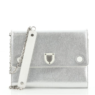 Christian Dior Diorever Chain Wallet Leather