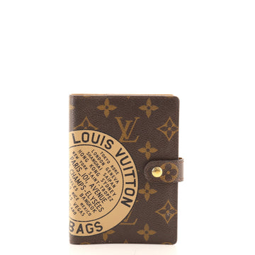 Louis Vuitton Ring Agenda Cover Limited Edition Monogram Canvas PM