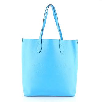 Burberry Remington Tote Embossed Leather Tall