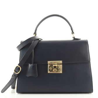 Gucci Padlock Top Handle Bag Leather Medium